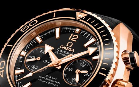 montre omega seamaster planet ocean ceragold